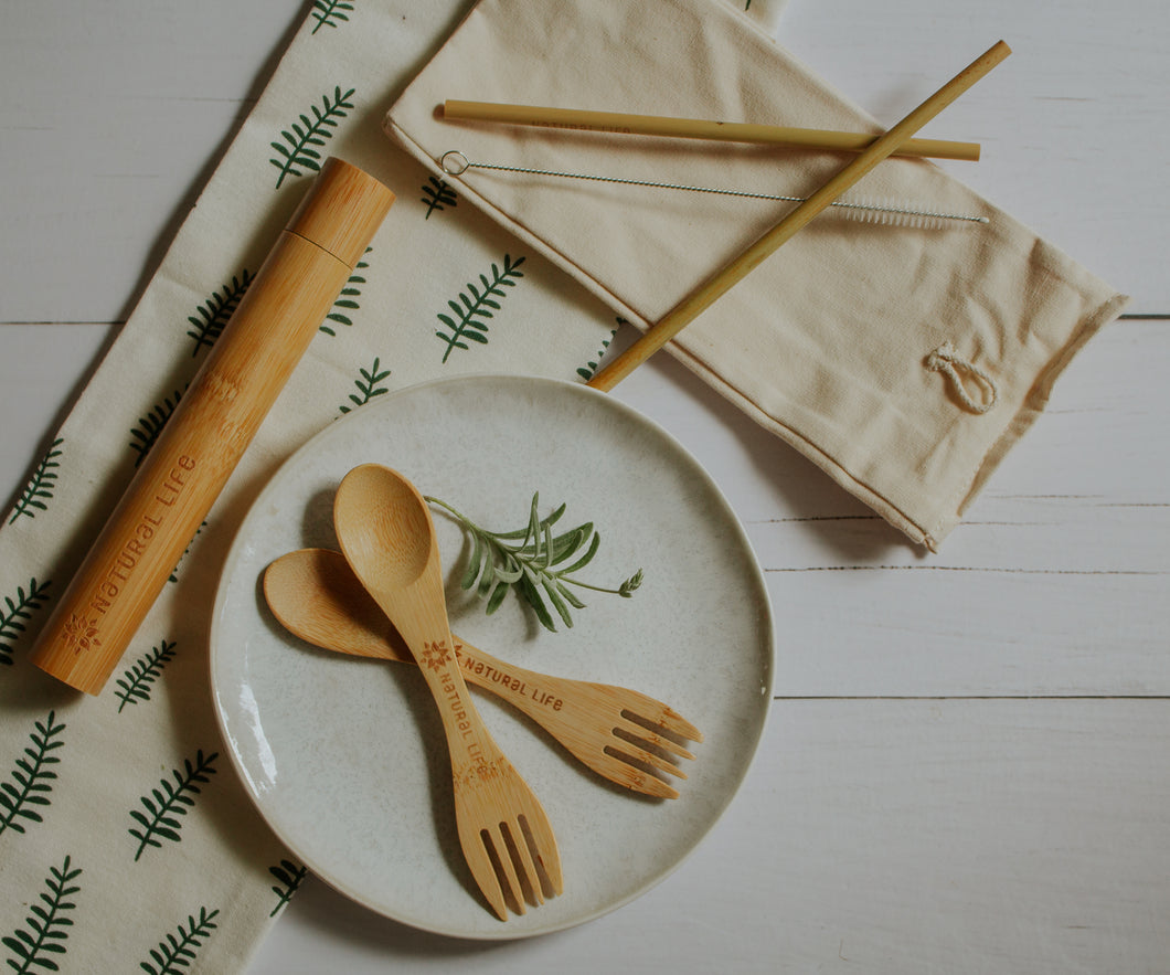 Natural Life Bamboo Picnic Set