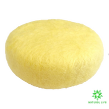 Lemongrass Wool-wrapped Natural Soap Bar - Yellow
